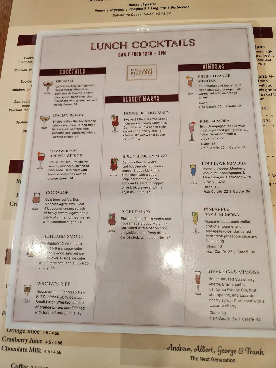 Menu 4