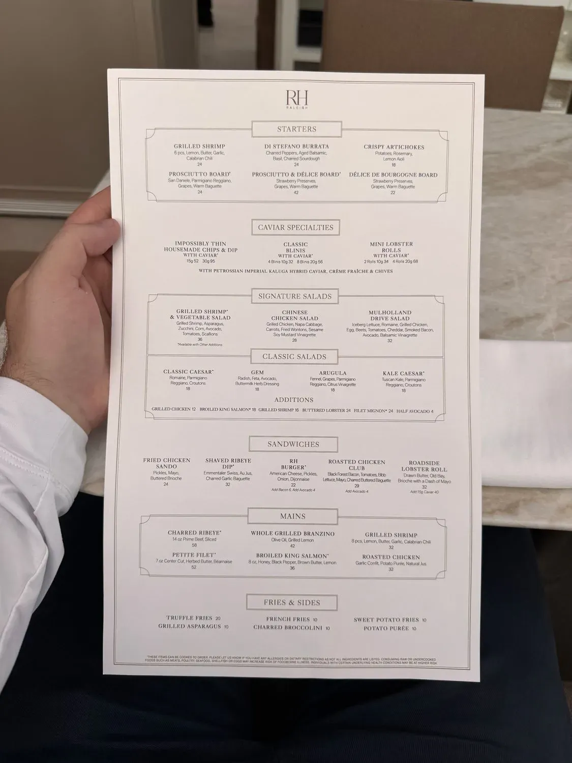 Menu 6