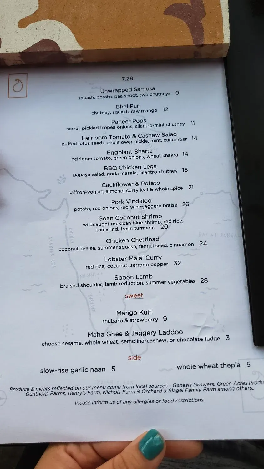 Menu 6