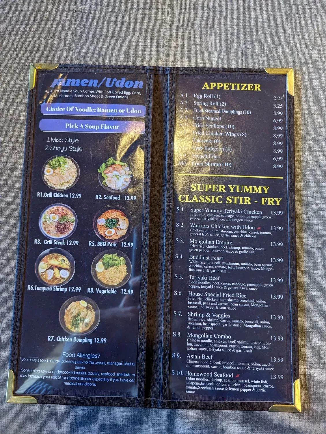 Menu 3