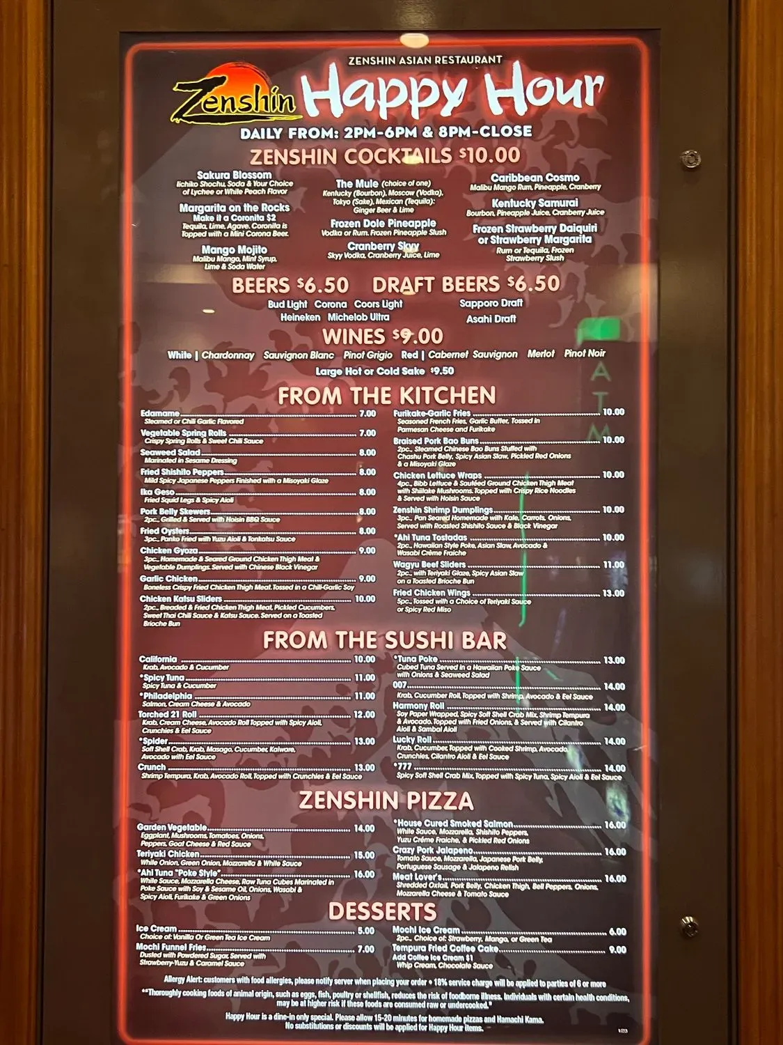 Menu 4