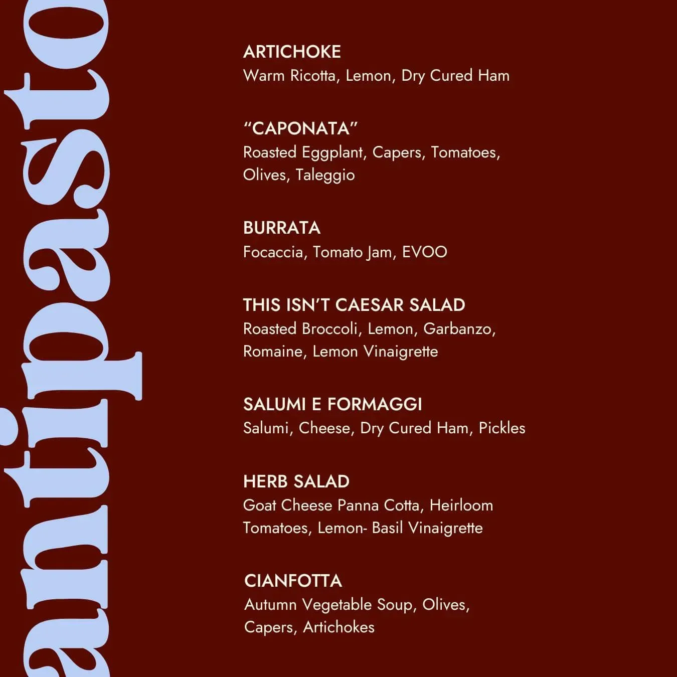 Menu 6