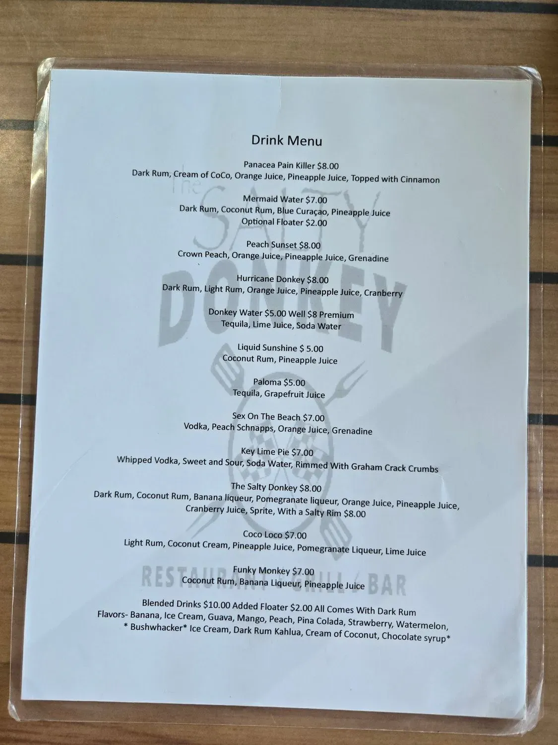 Menu 4