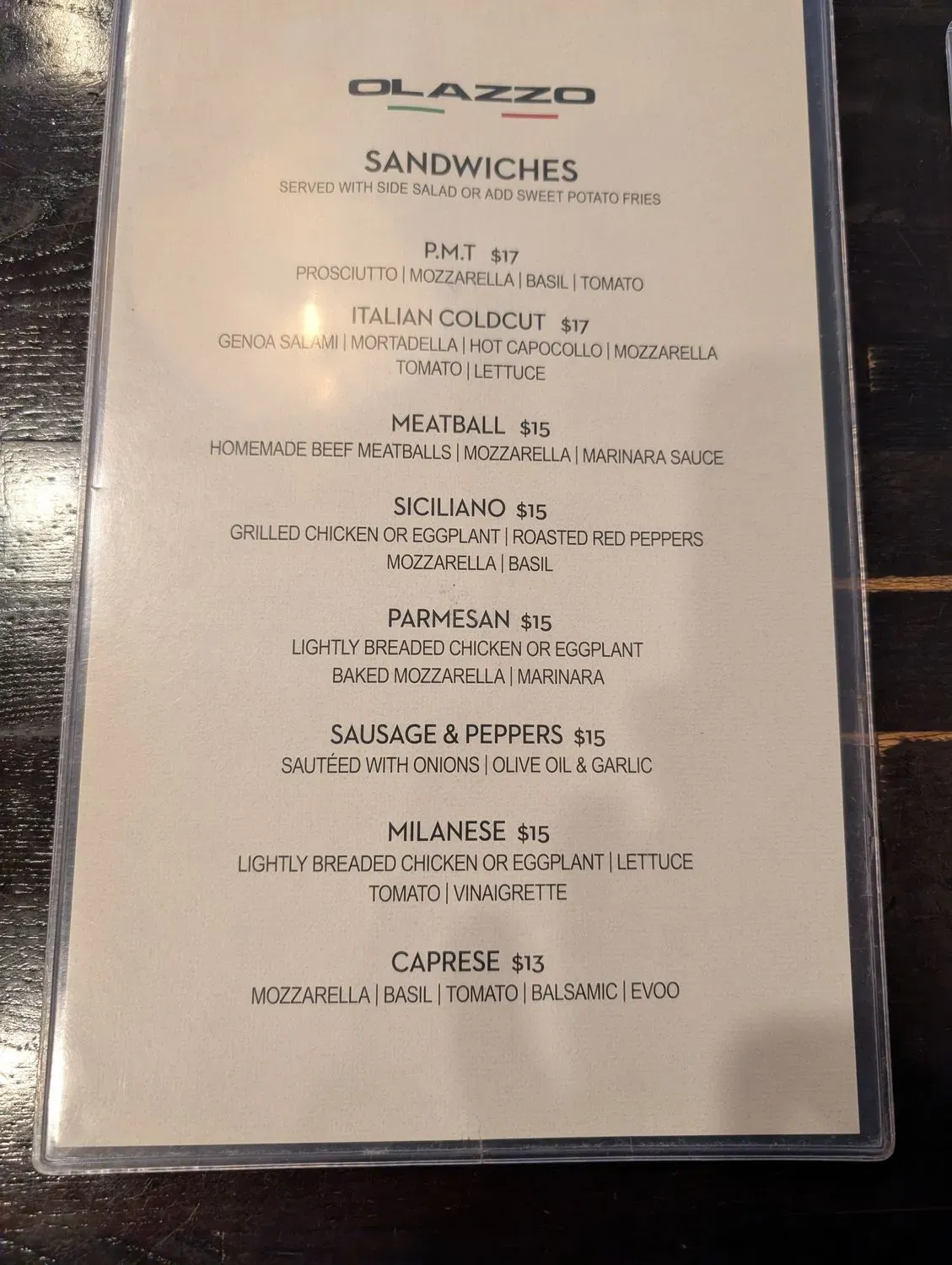 Menu 4