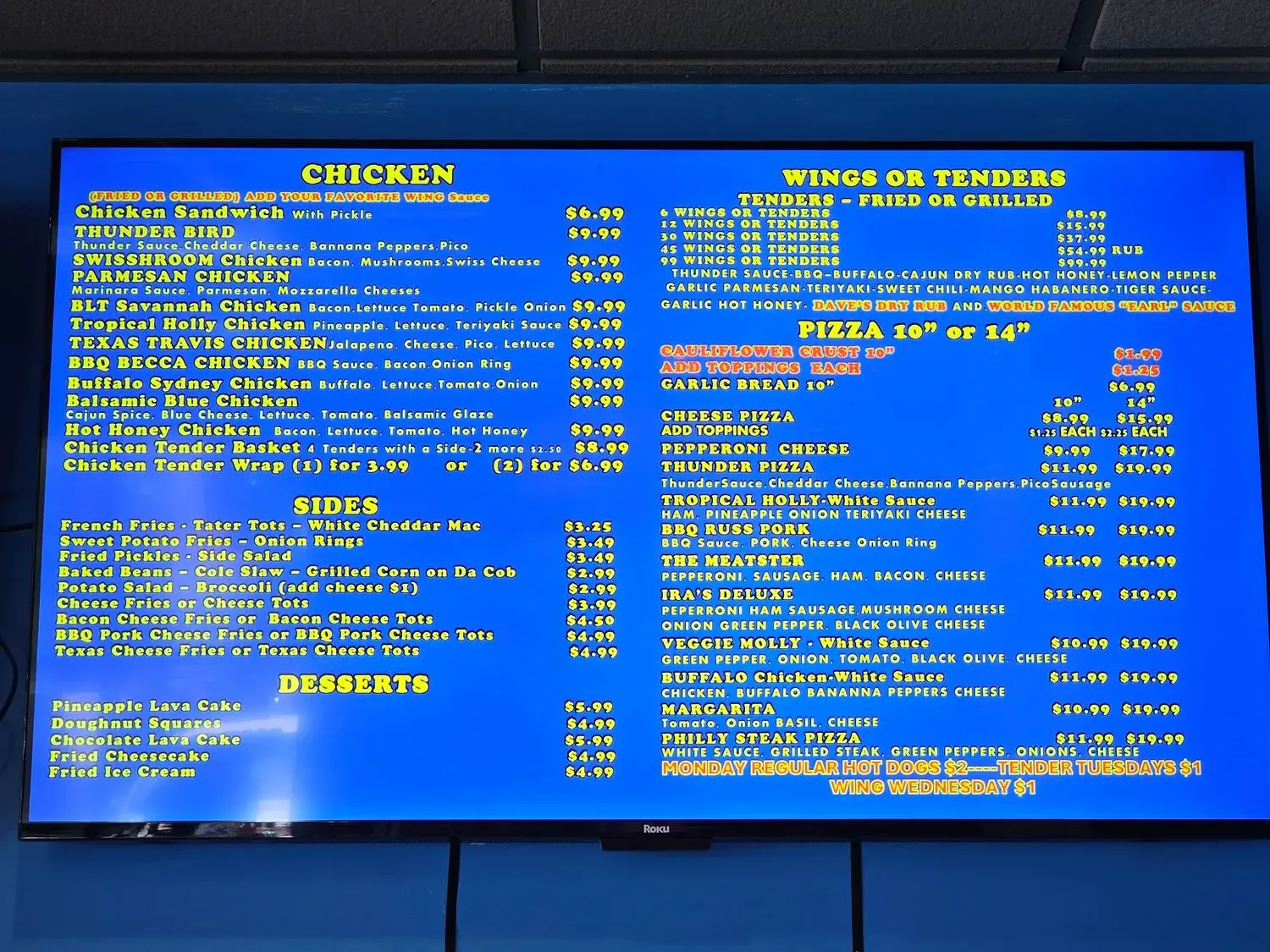 Menu 6