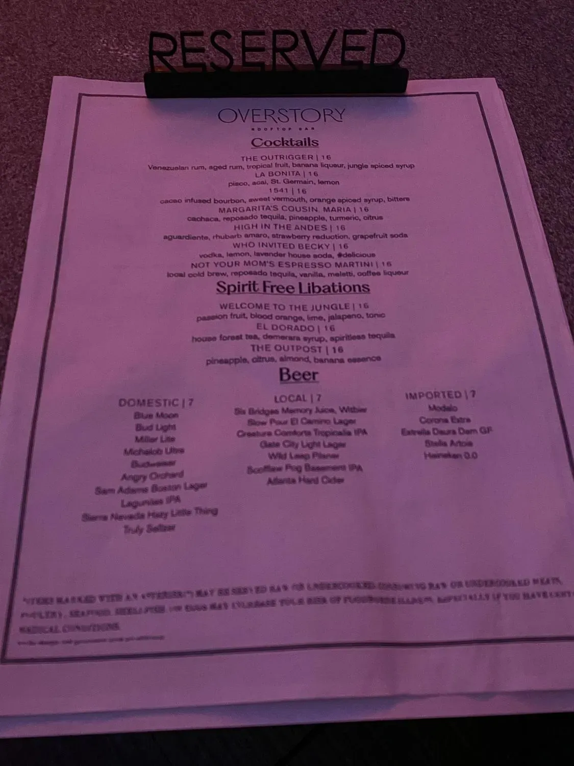 Menu 4