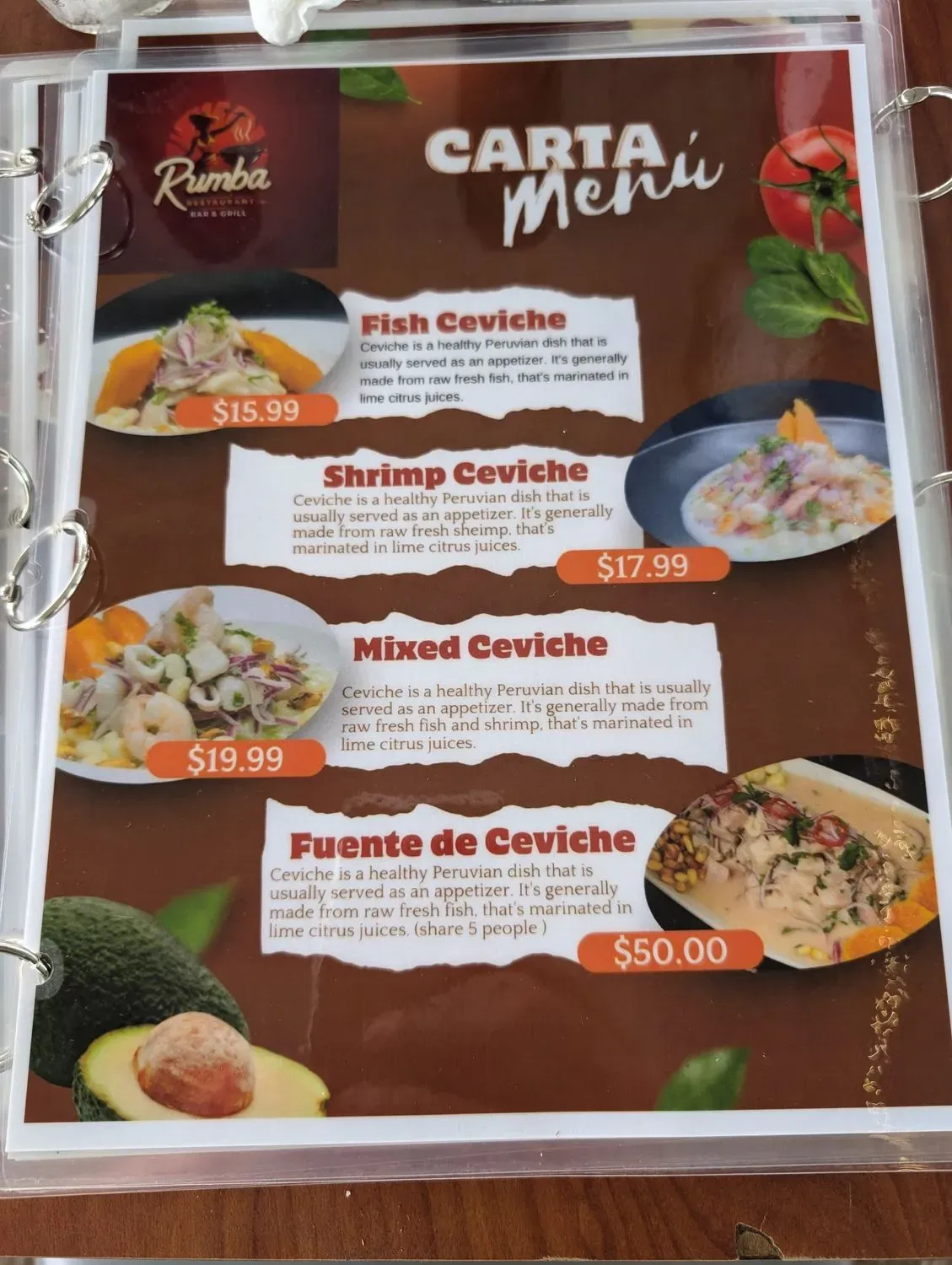 Menu 4