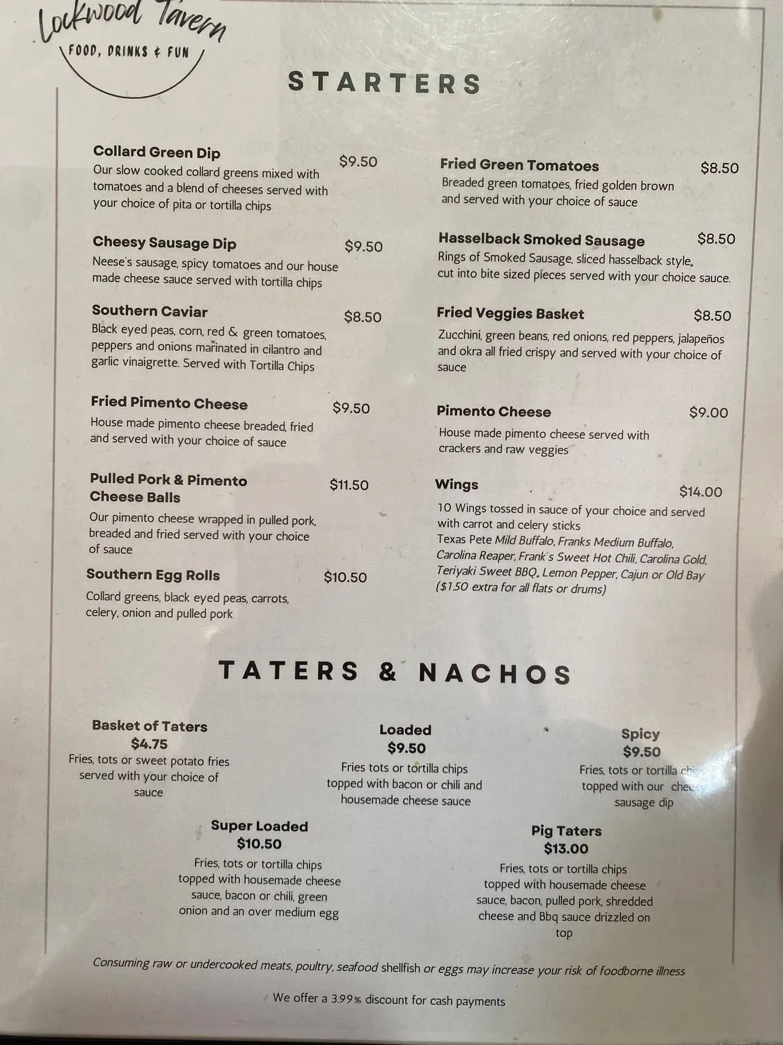 Menu 4