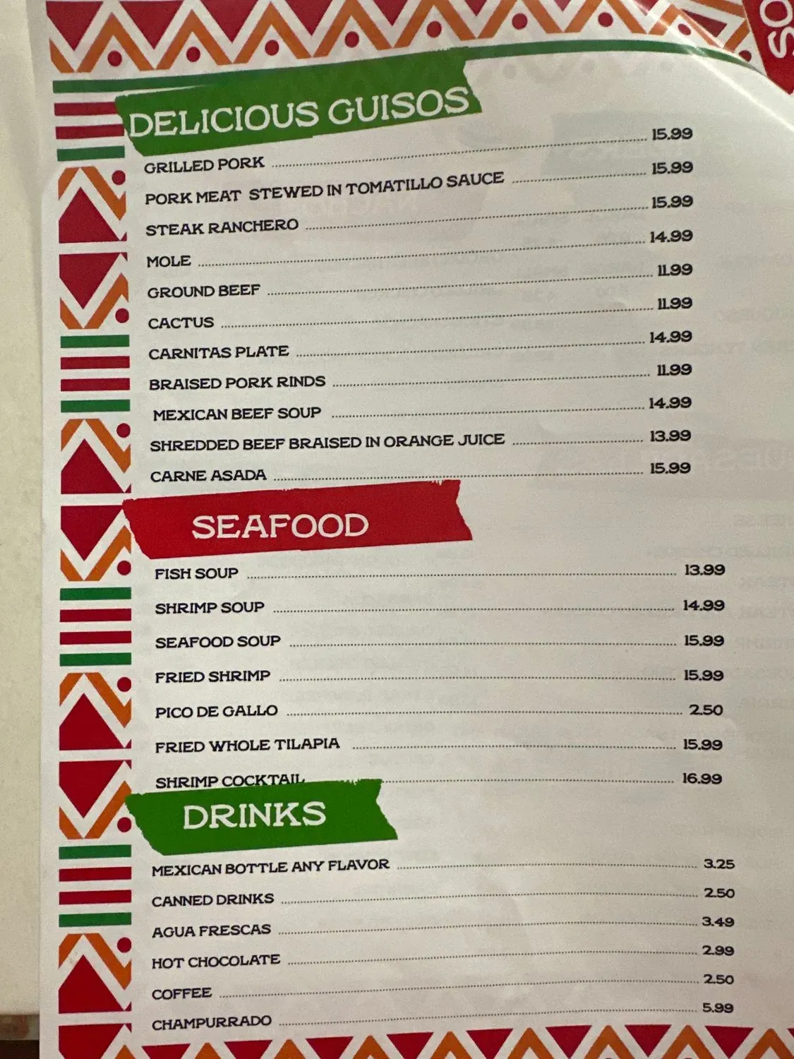 Menu 6