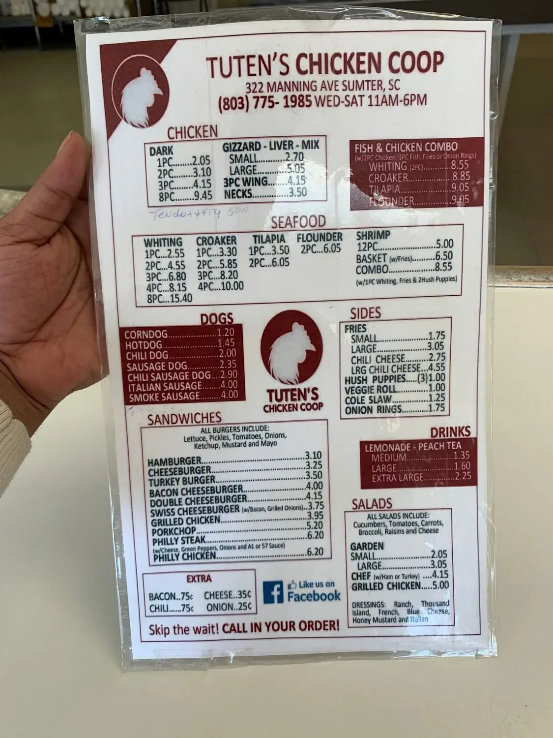Menu 3