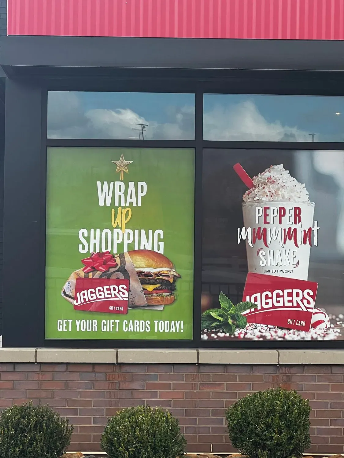 Jaggers Menu - Updated November 2025