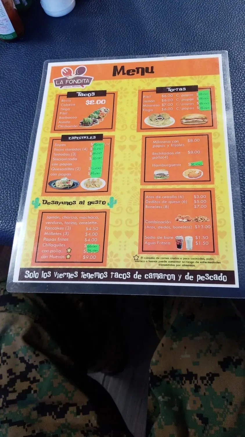 Menu 6