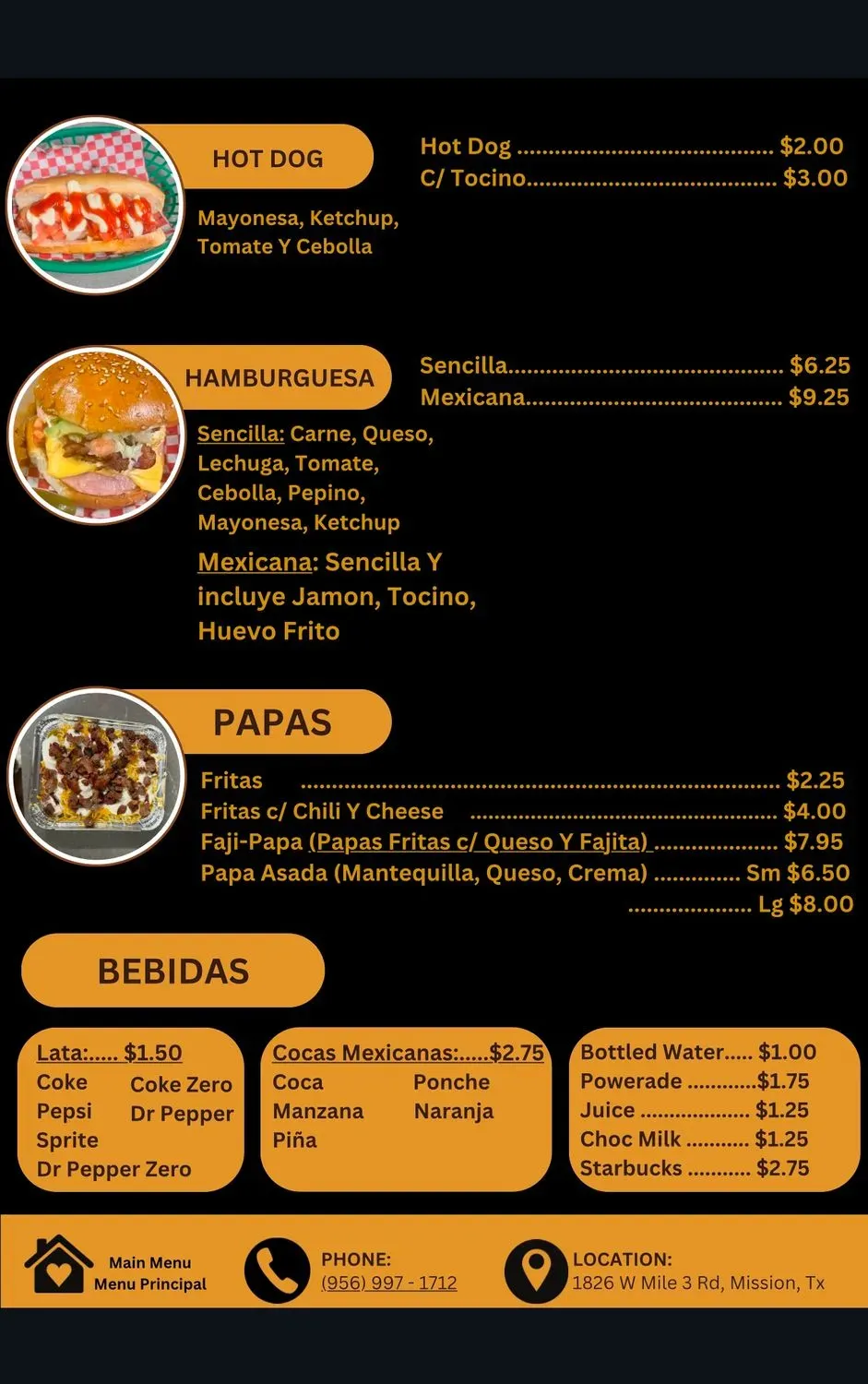 Menu 3