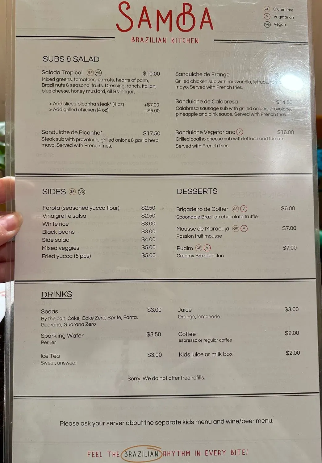 Menu 4