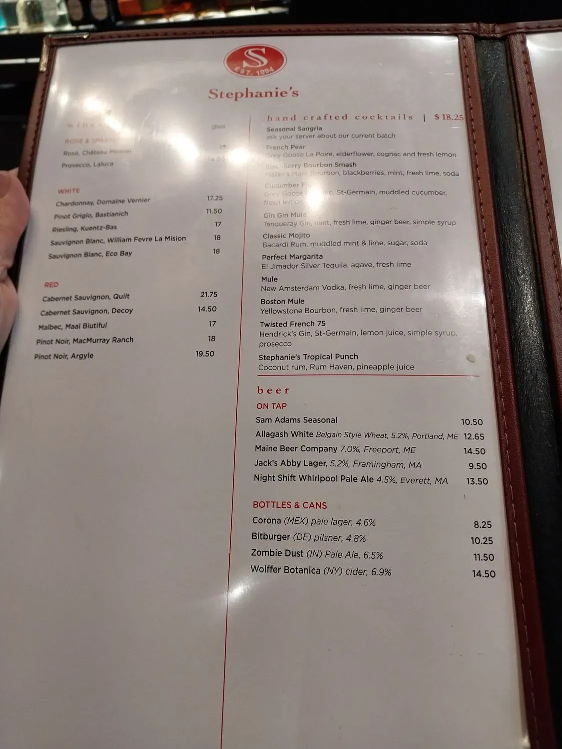 Menu 6