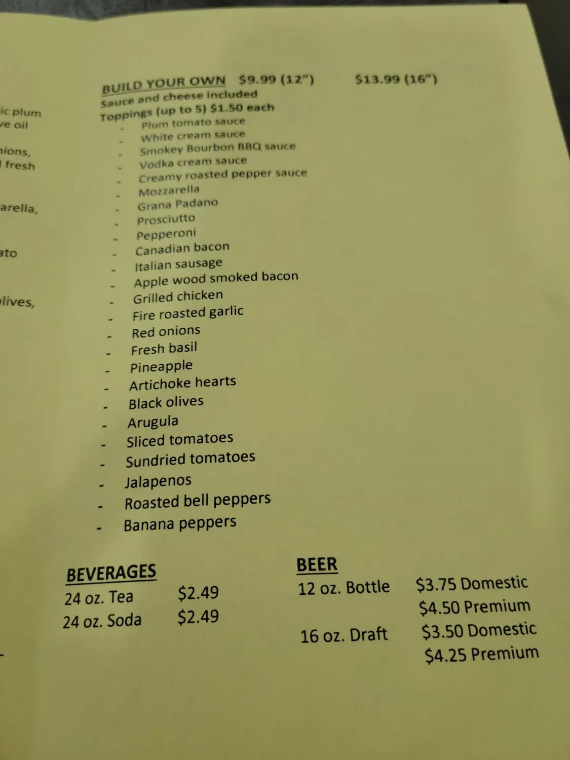 Menu 4