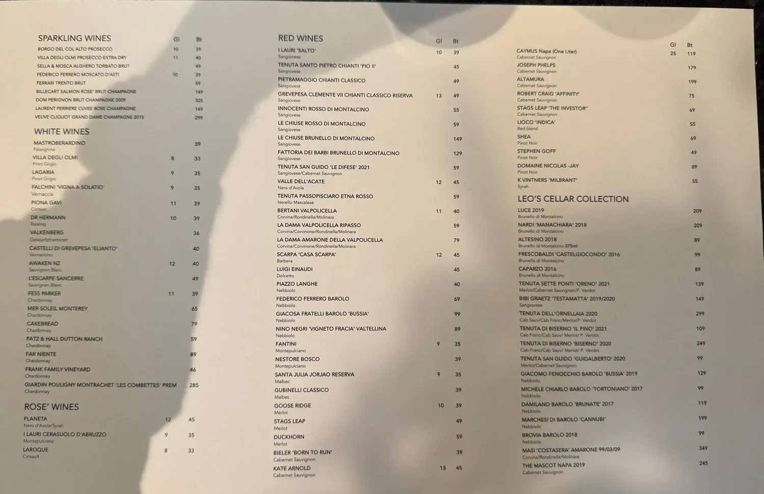 Menu 3