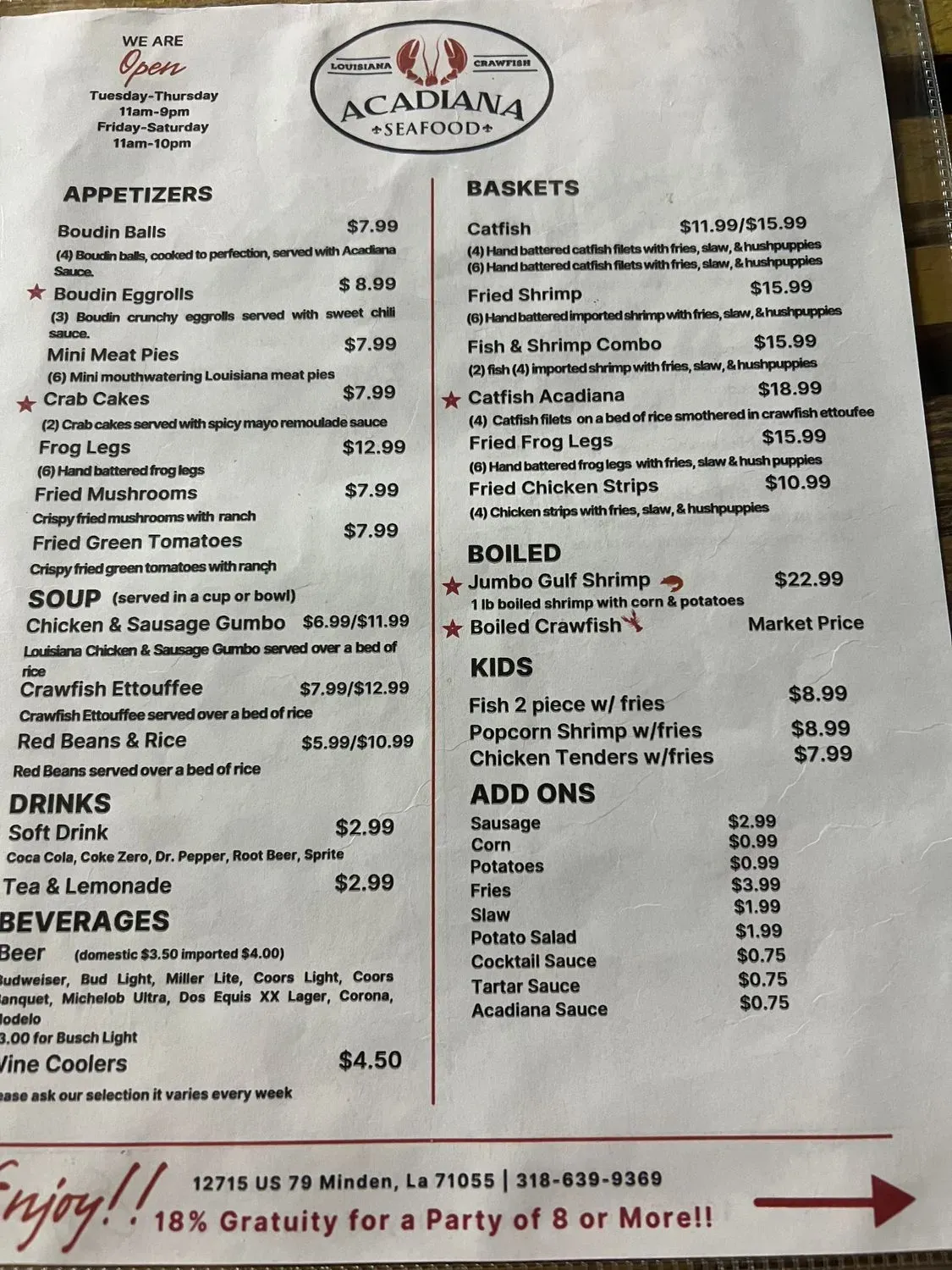 Menu 3