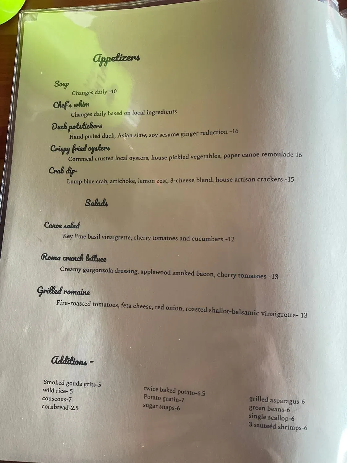 Menu 3