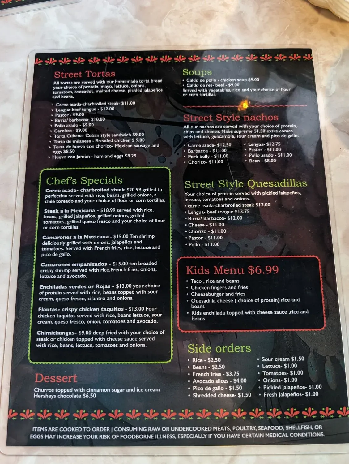 Menu 3