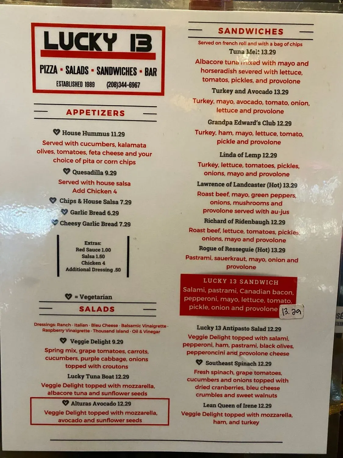 Menu 3