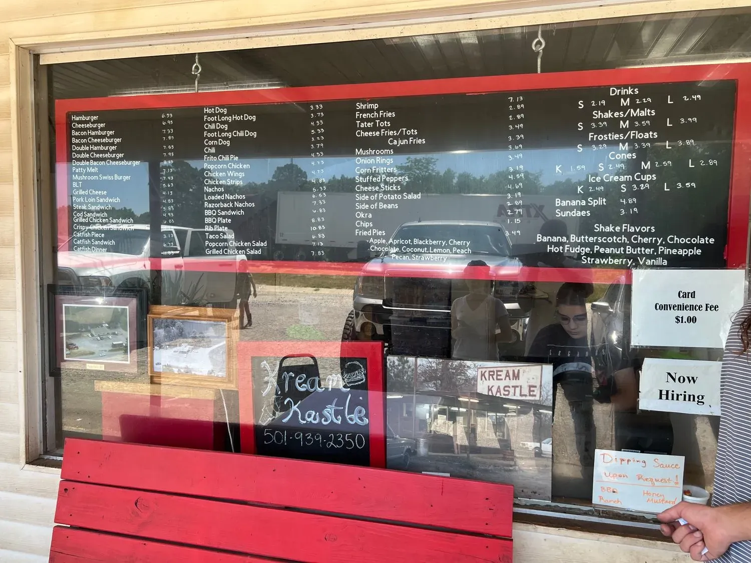 Kream Kastle Drive Inn Menu - Updated November 2025