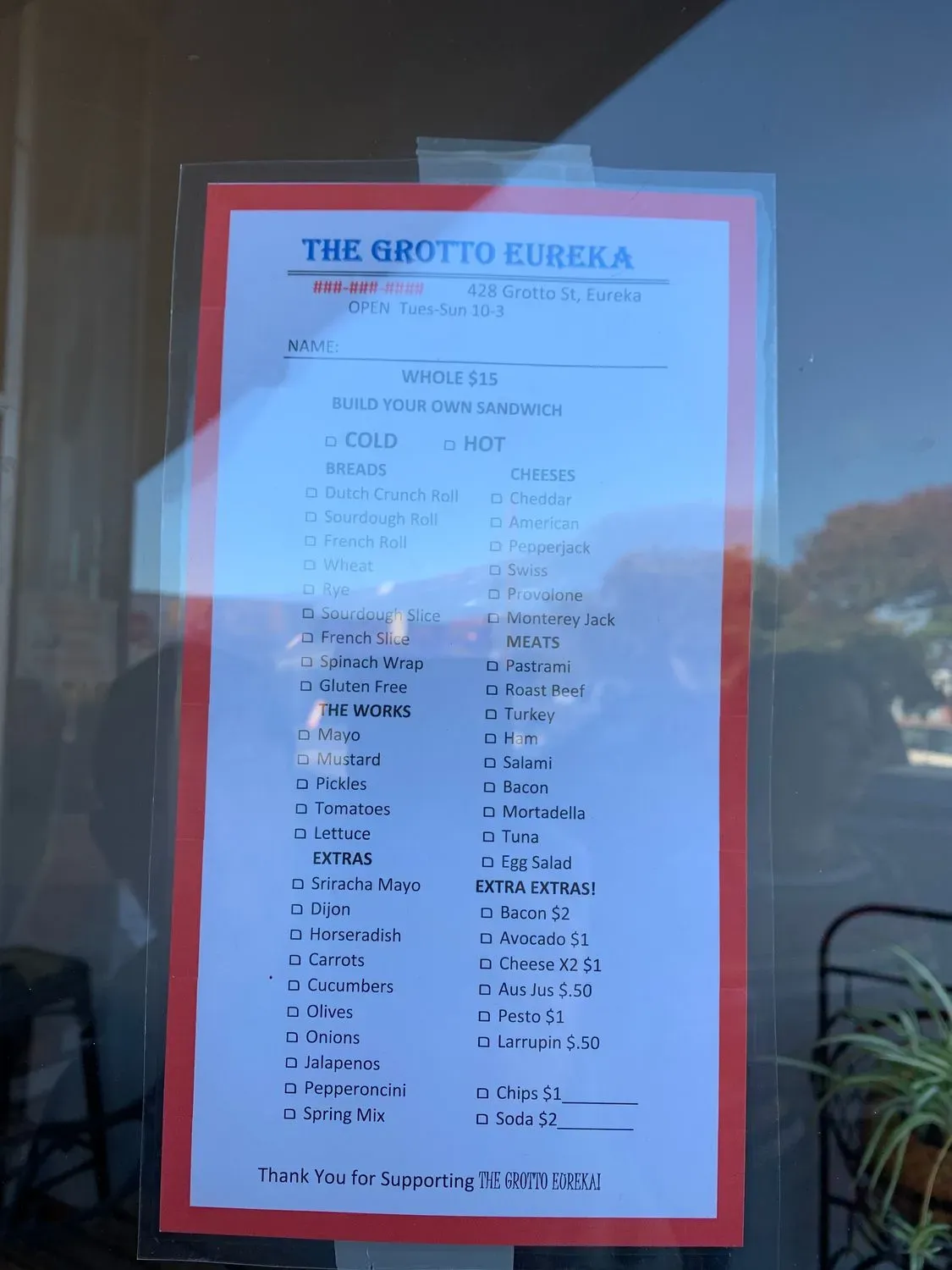 Menu 3