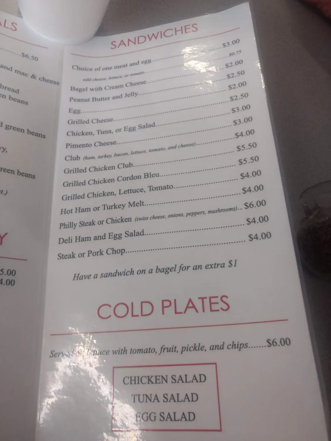 Menu 6