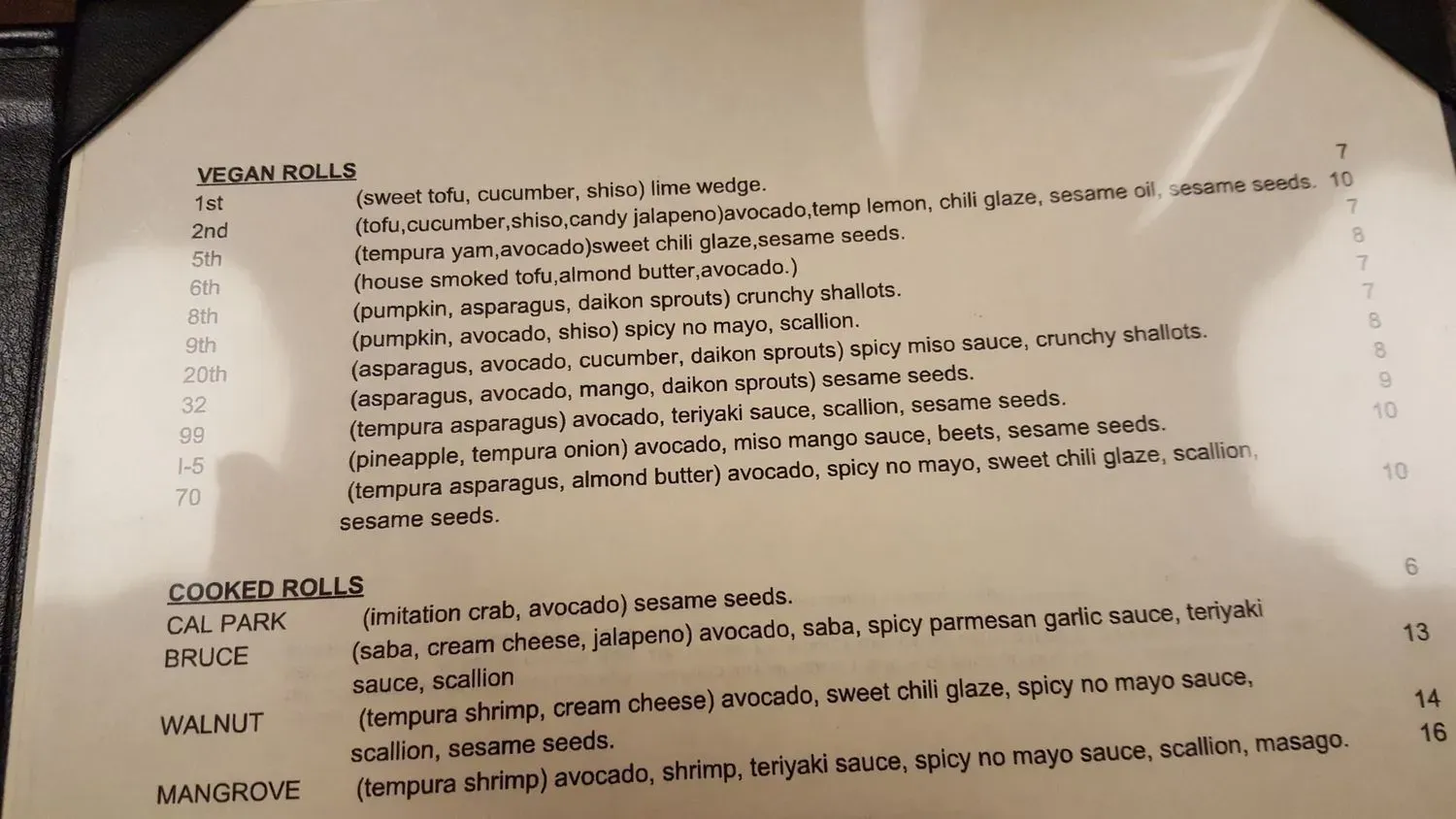 Menu 4