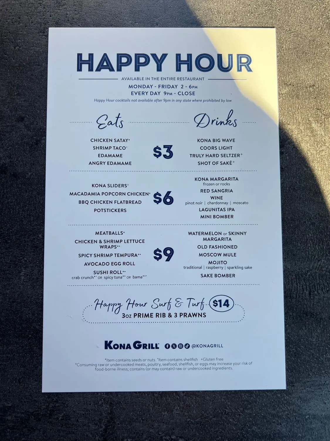 Menu 6