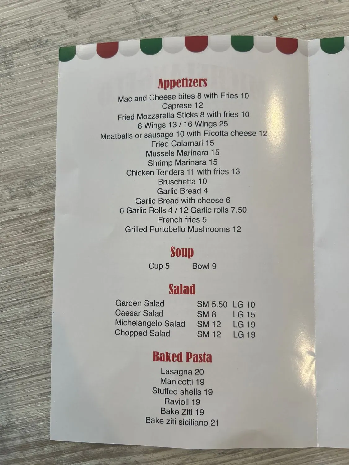 Menu 3