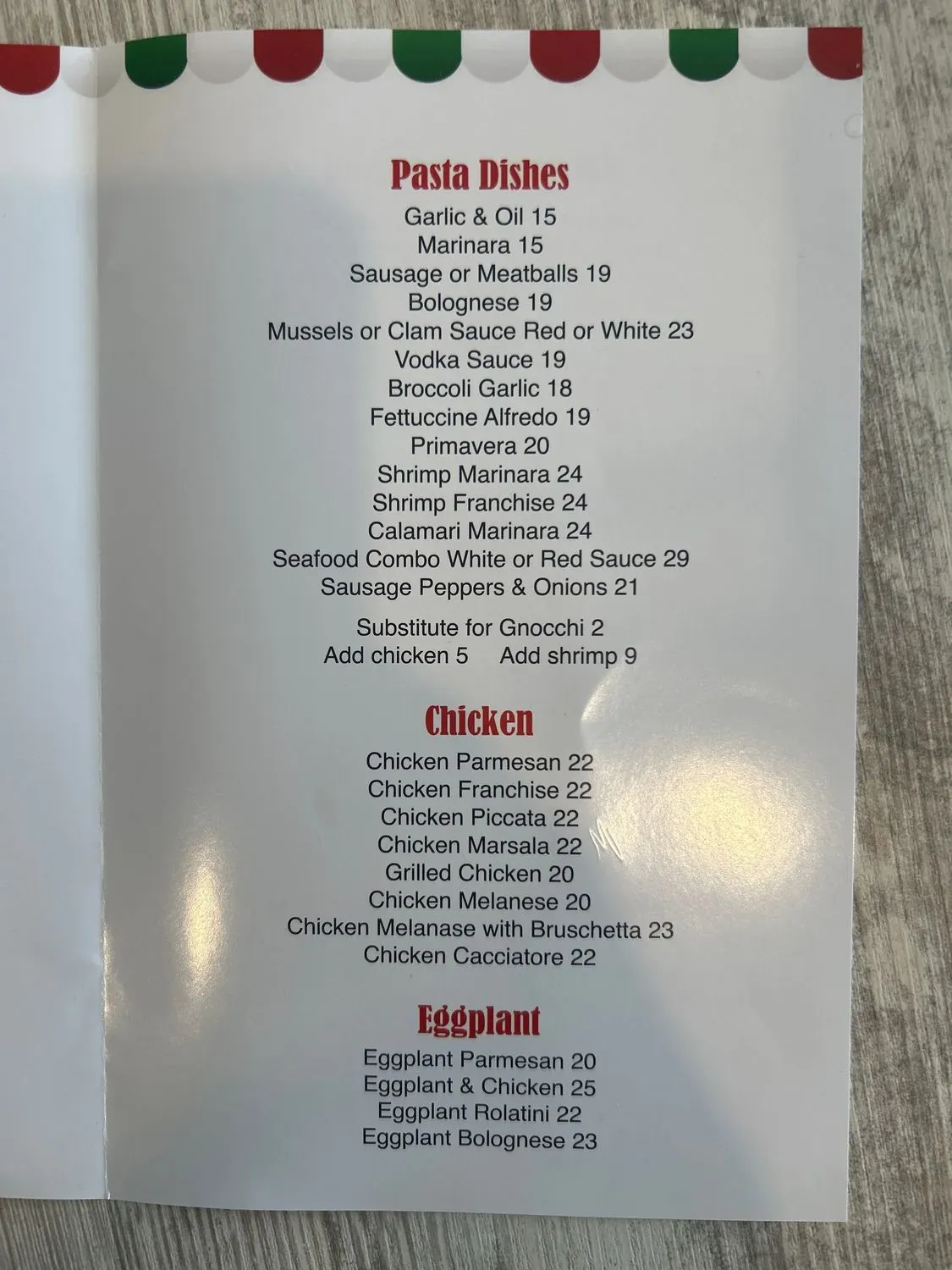 Menu 4