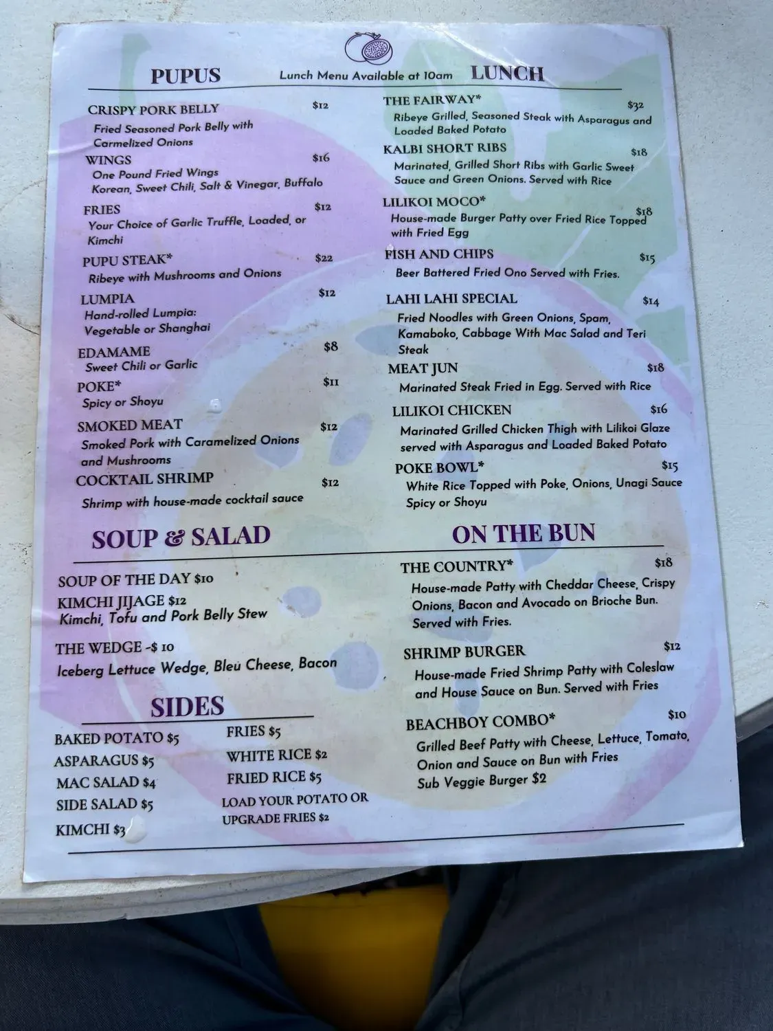 Menu 3