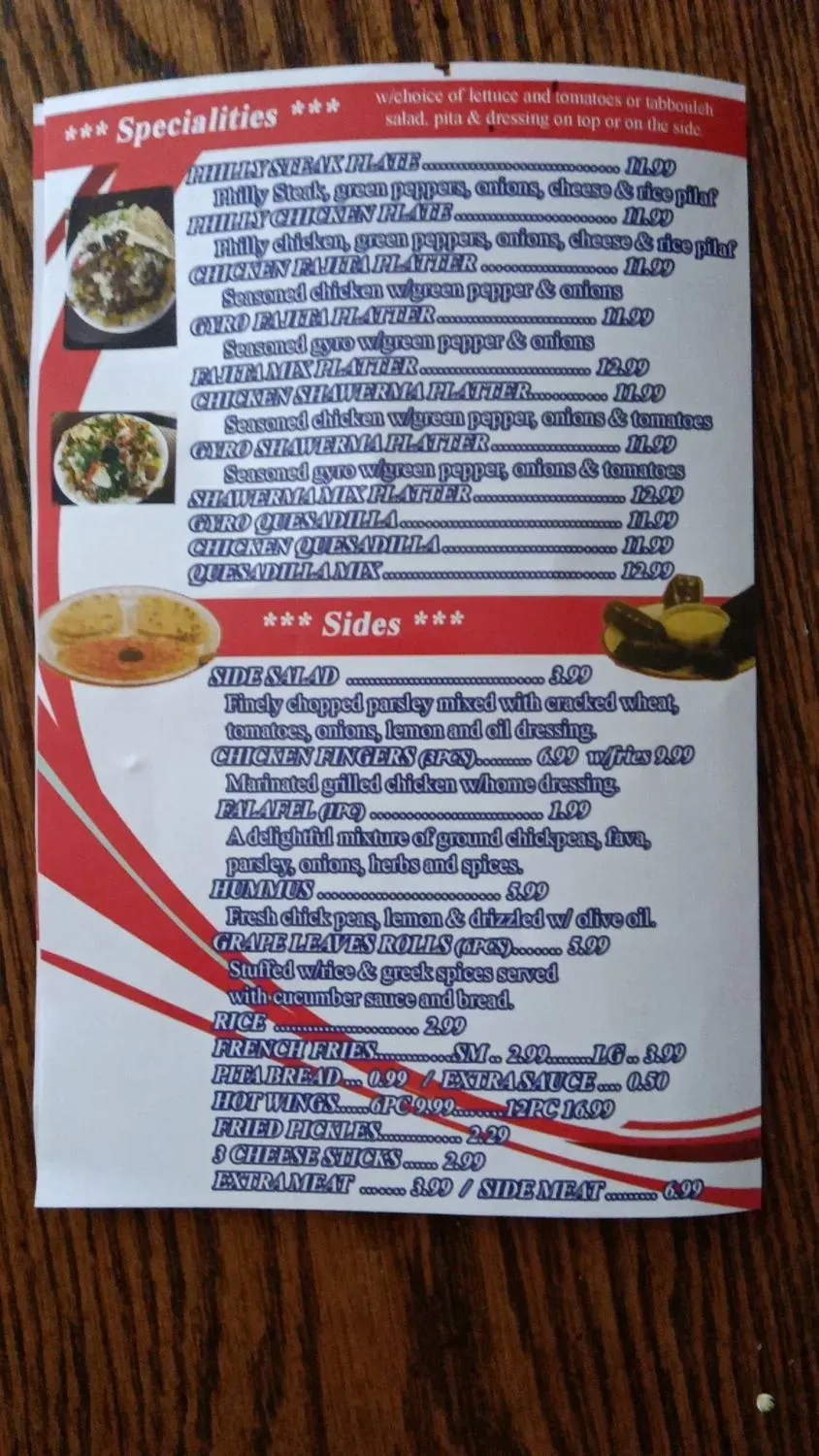 Menu 4