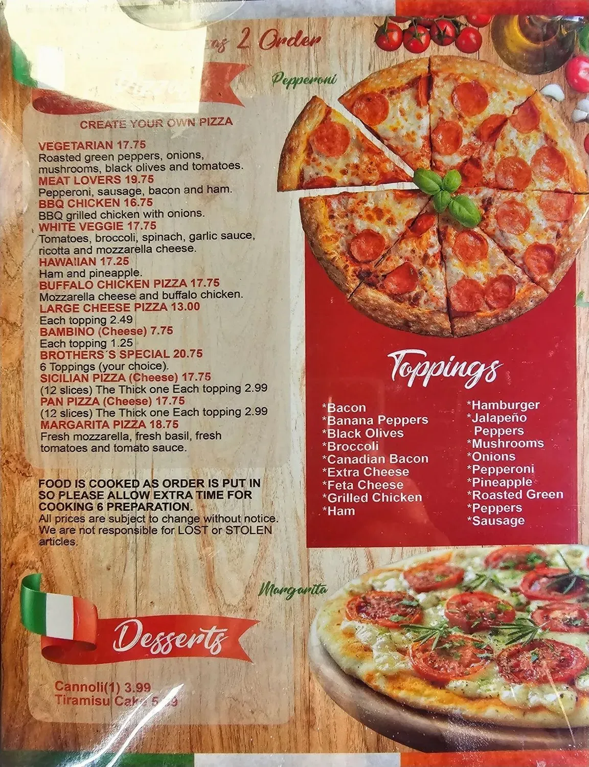 Menu 3