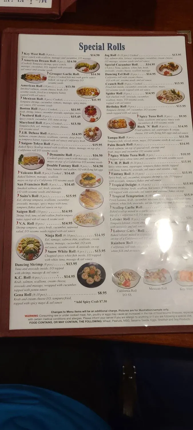 Menu 6