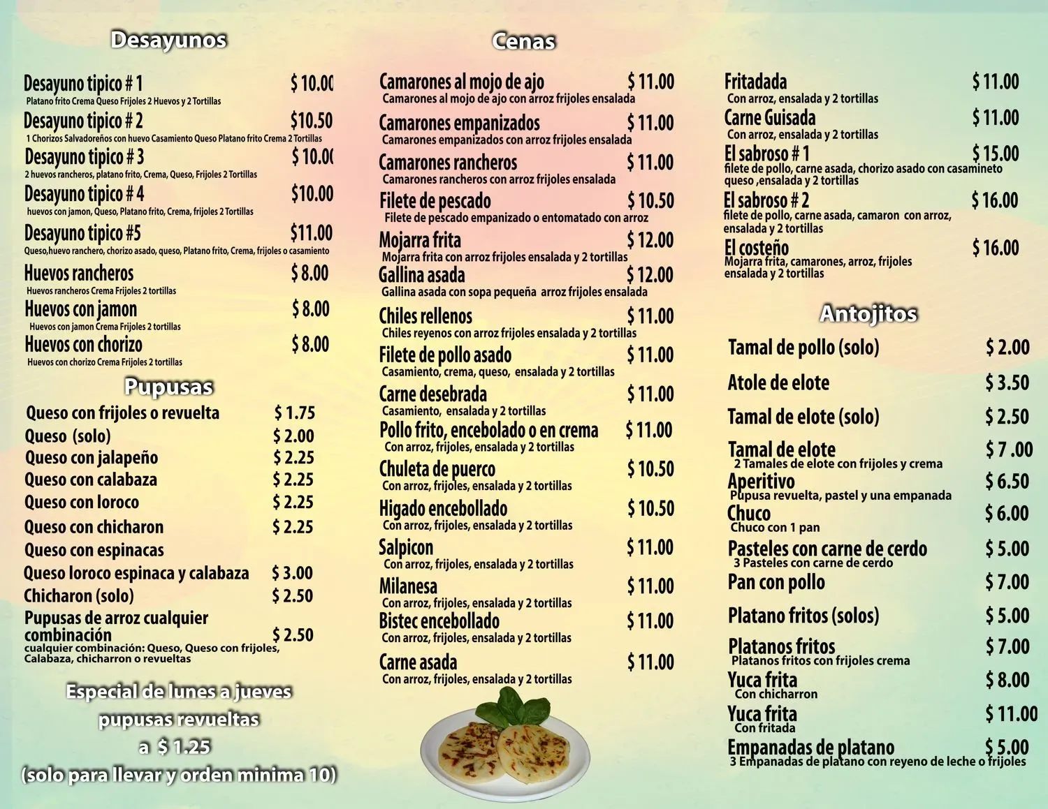 Menu 6