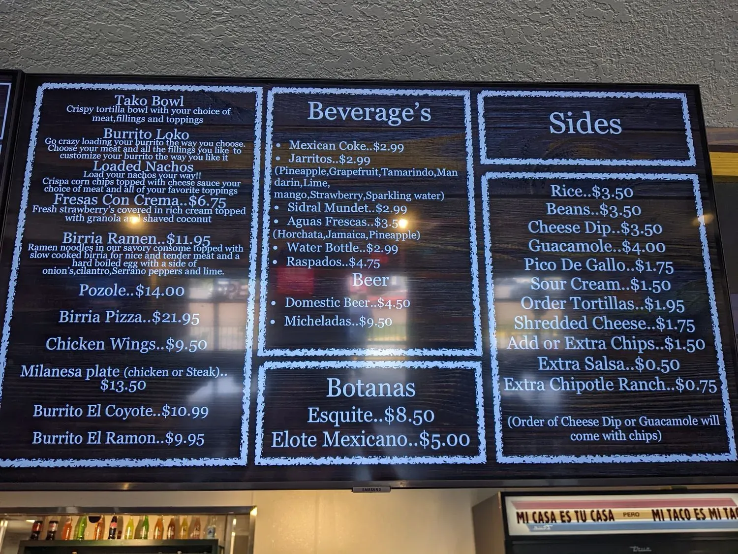 Menu 3