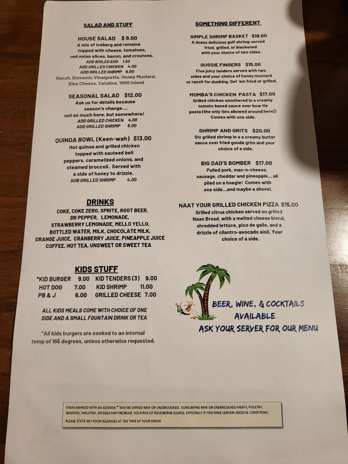 Menu 4