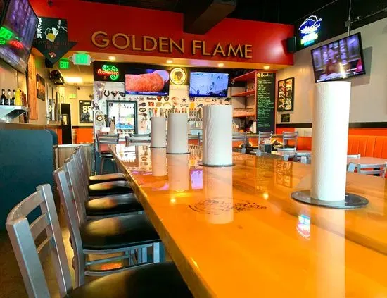 Golden Flame Hot Wings