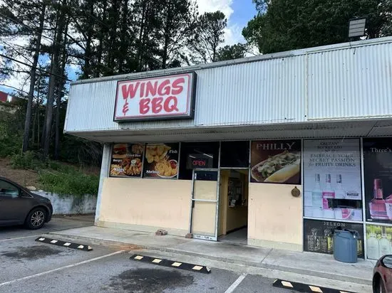 Wings & BBQ or Wings & Fish