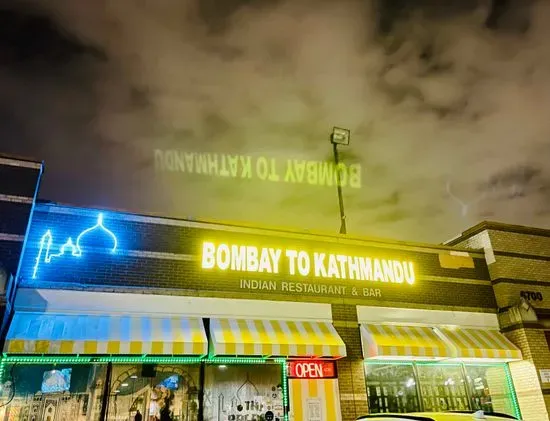 Bombay to Kathmandu Kitchen,Curry Pizza and bar