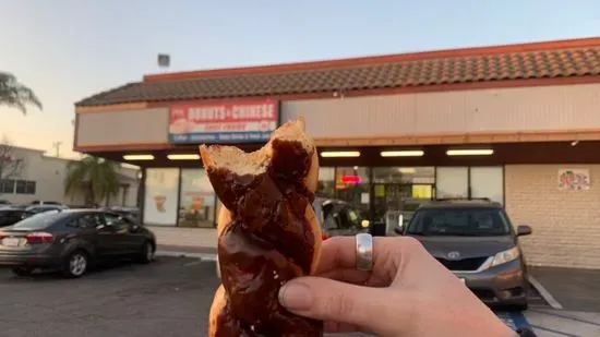 Rose Donuts and Chinese Fast Food