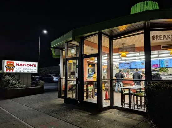 Nation's Giant Hamburgers & Great Pies