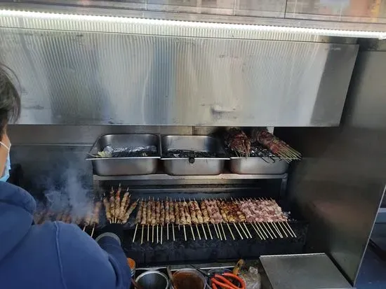 Xinjiang BBQ stand