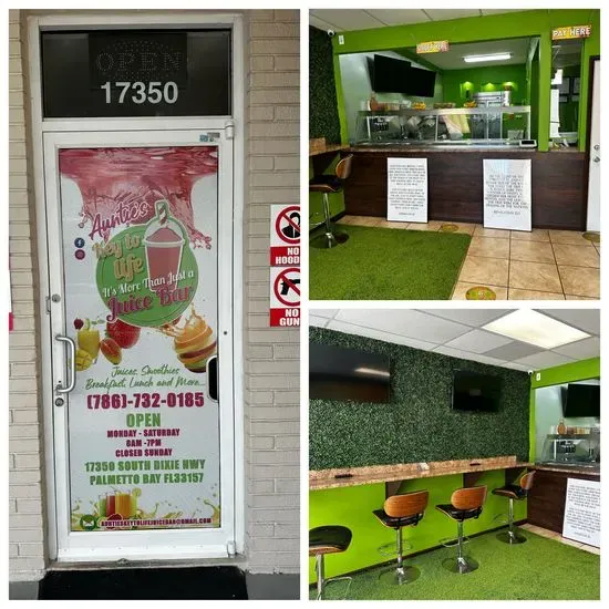 Auntie's Key To Life Juice Bar N More