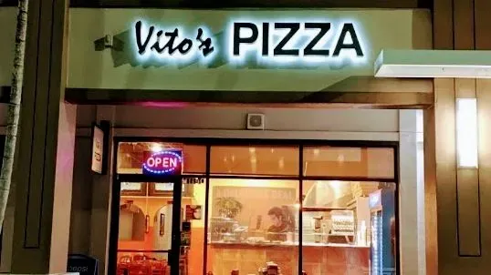 Vito's gourmet pizza