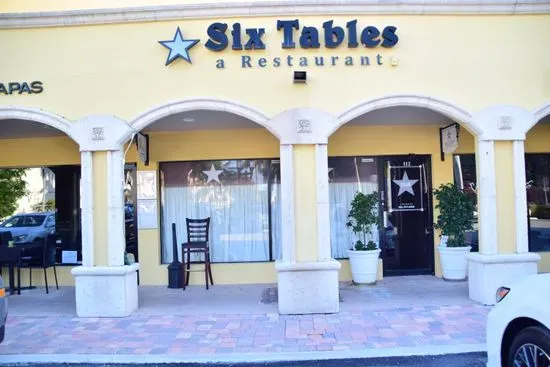 Six Tables a Restaurant