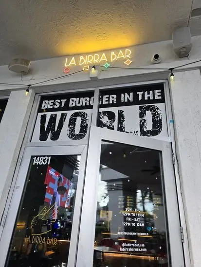 La Birra Bar (Burgers) - North Miami Beach