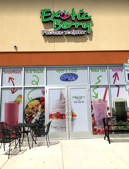 Exotic Berry Frozen Yogurt